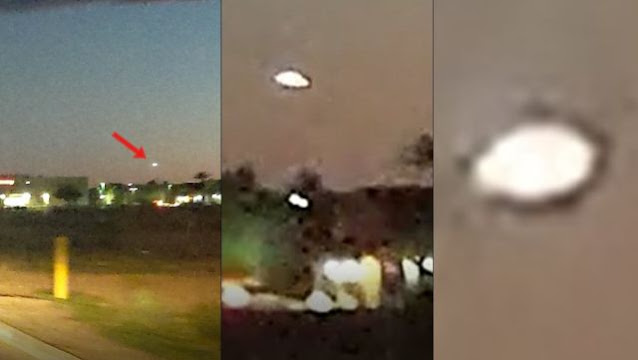 Mysterious light in the sky near Luke Air Force Base, Arizona