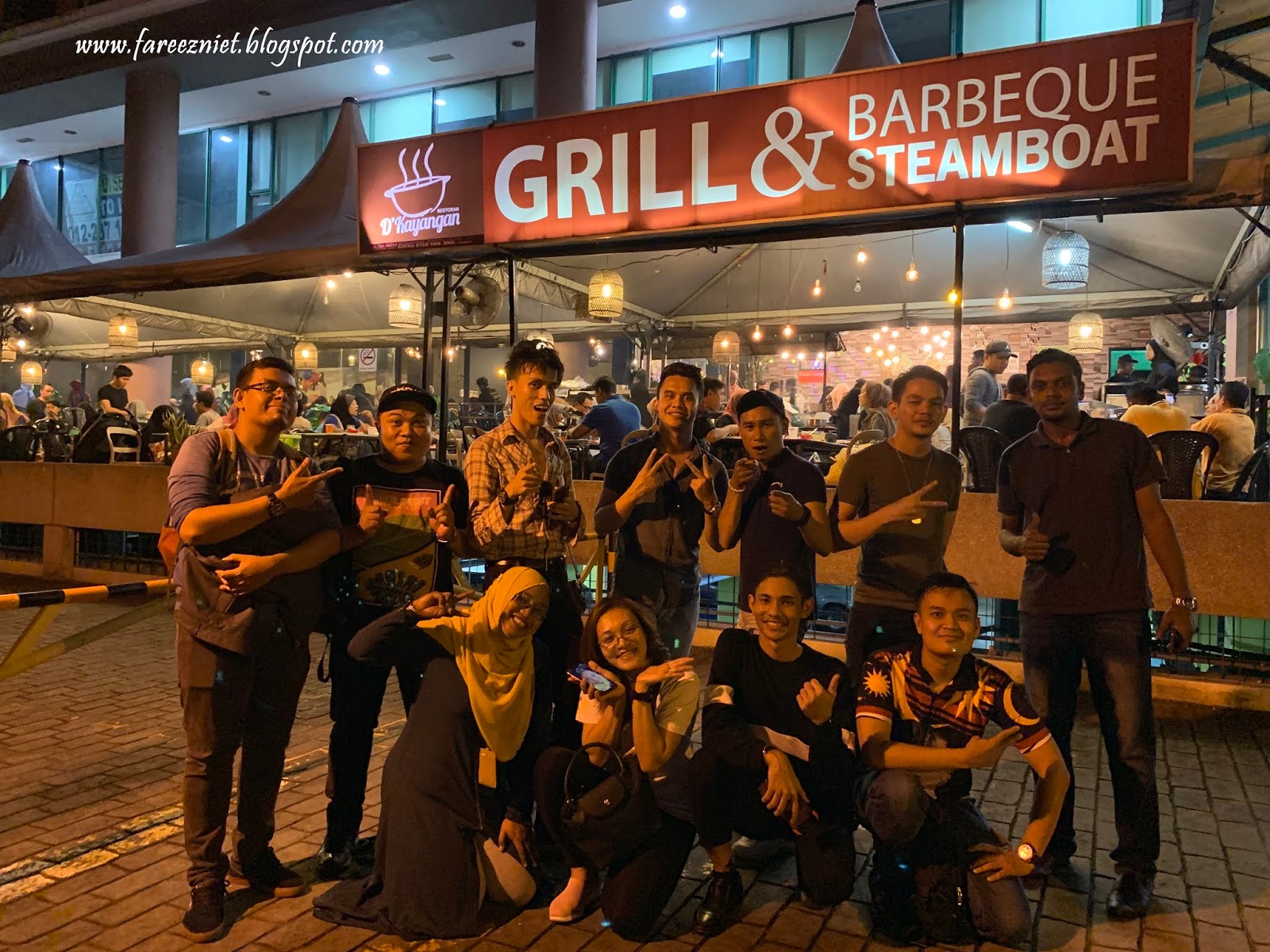Lepak Makan Santai Bersama Kawankawan Di D'Kayangan Steamboat BBQ