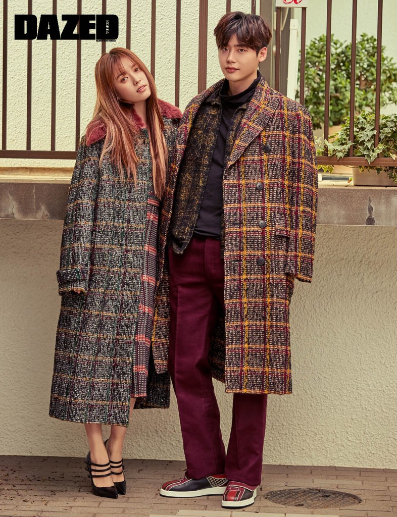 Han Hyo Joo and Lee Jong Suk Reunite in a Flirty Photo Shoot for Dazed