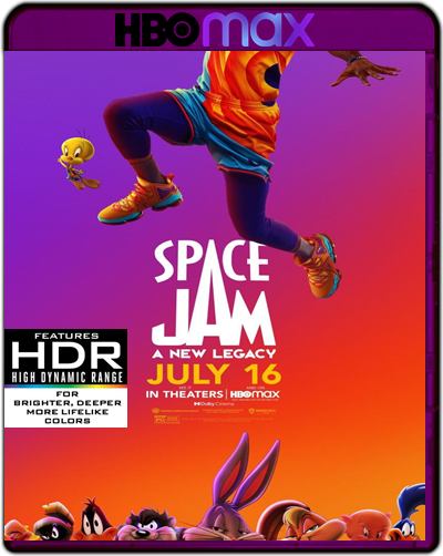 Space Jam: A New Legacy (2021) 2160p HDR HMAX WEB-DL Dual Latino-Inglés [Subt. Esp] (Animación. Fantástico)