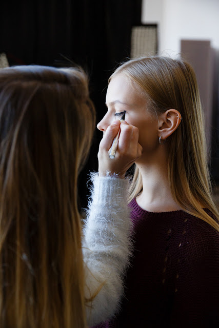 #backstage. Льняная коллекция женской одежды в этностиле "Белы крыж". Автор: N.Himdiat