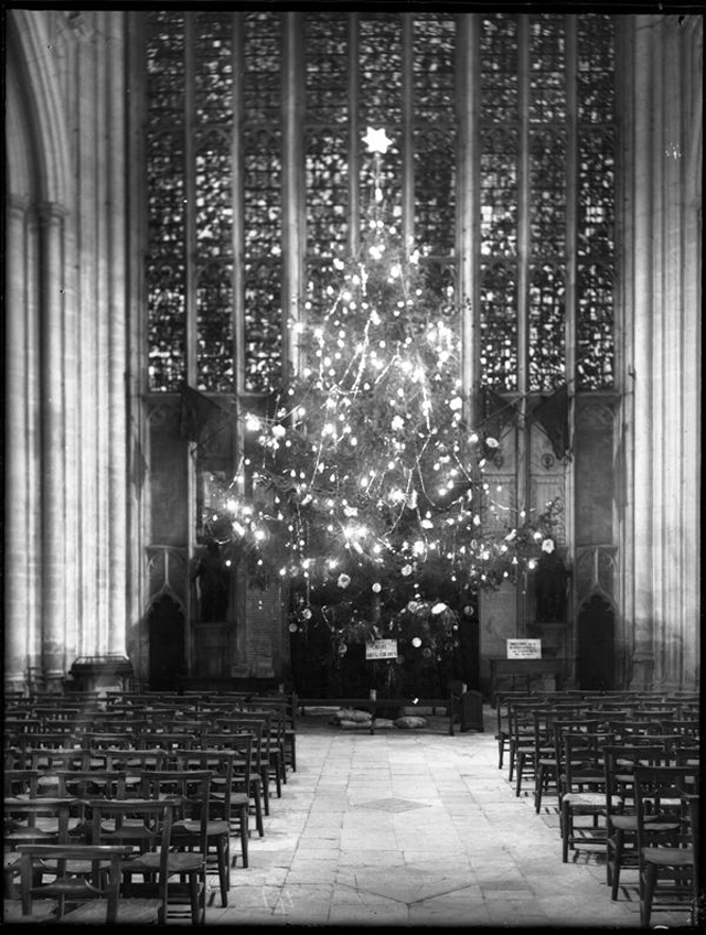 Interesting Old Photos Show the Story Behind the Christmas Tree of
