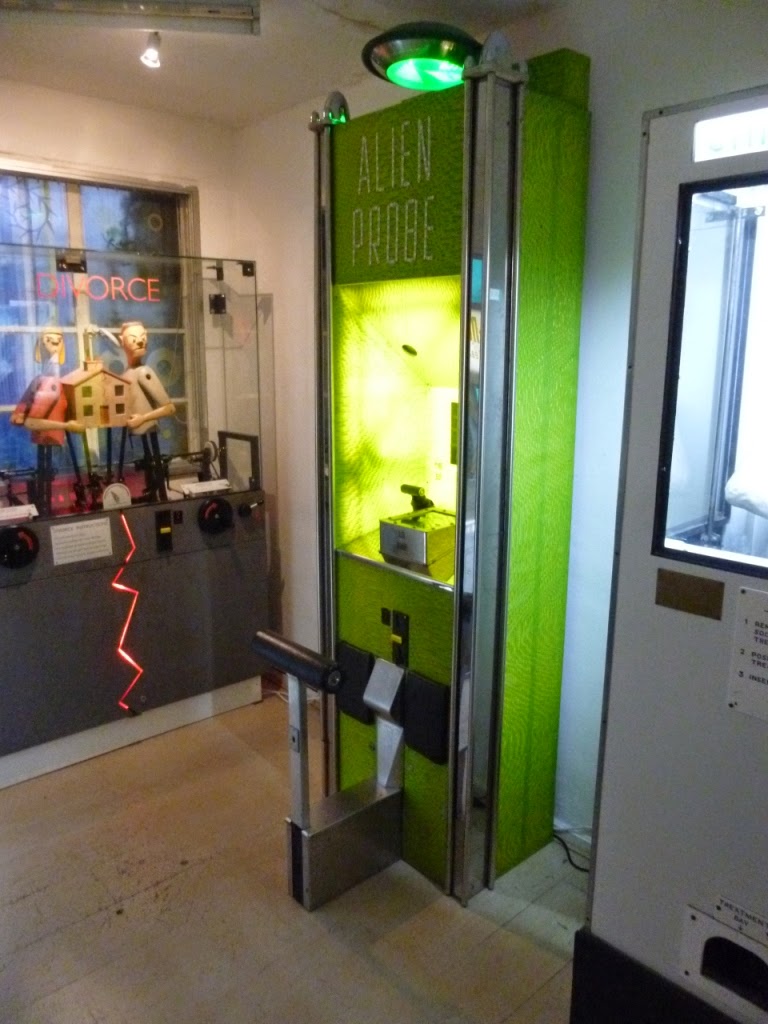 The Ham and Egger Files Novelty Automation arcade in London