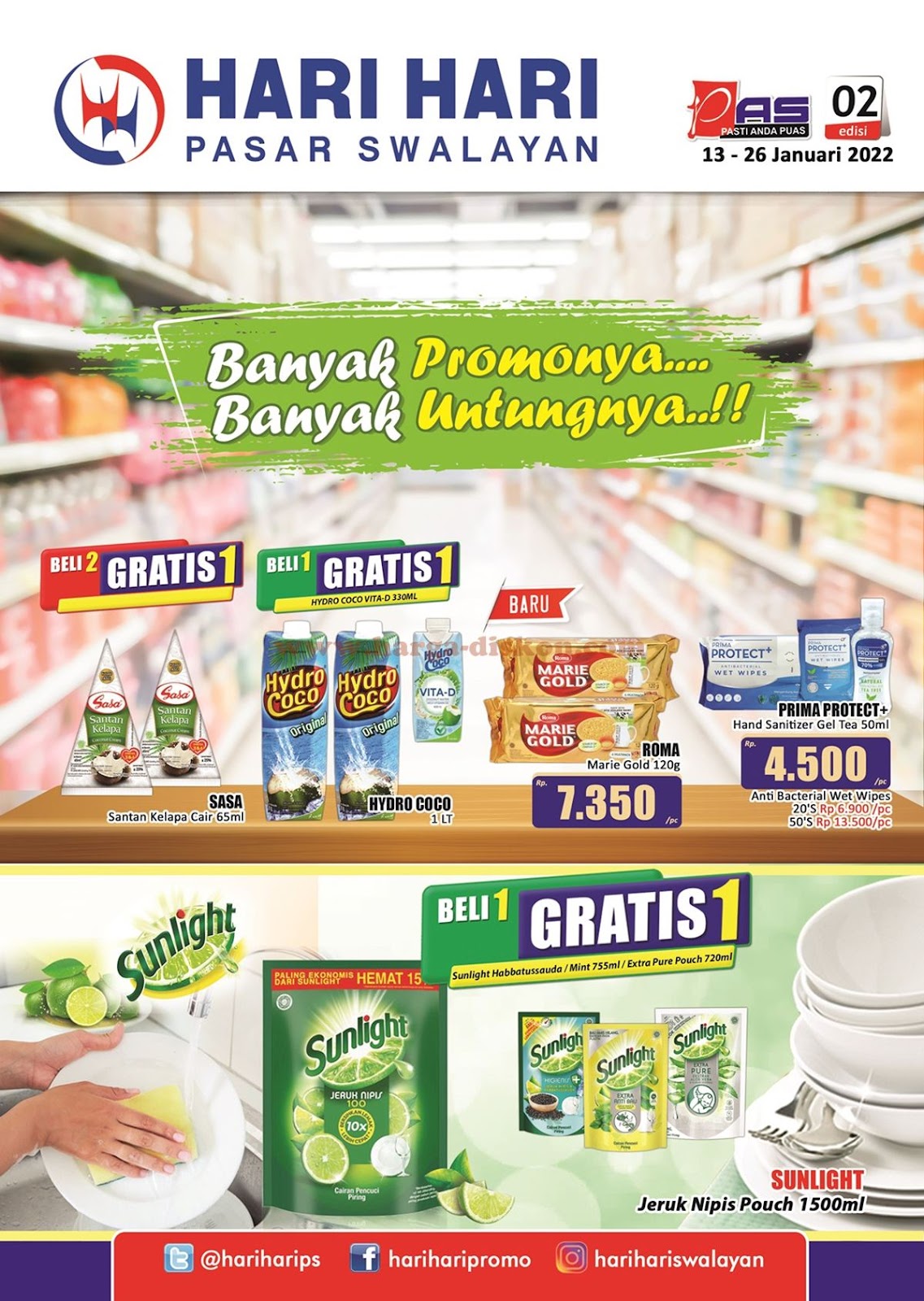 Katalog Promo HARIHARI Swalayan 13 26 Januari 2022