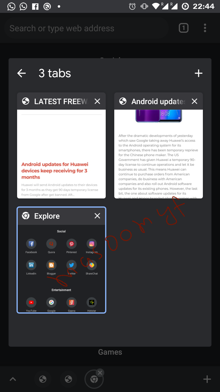 Google Chrome Android New Group Tab Feature Revealed - Google - LATEST