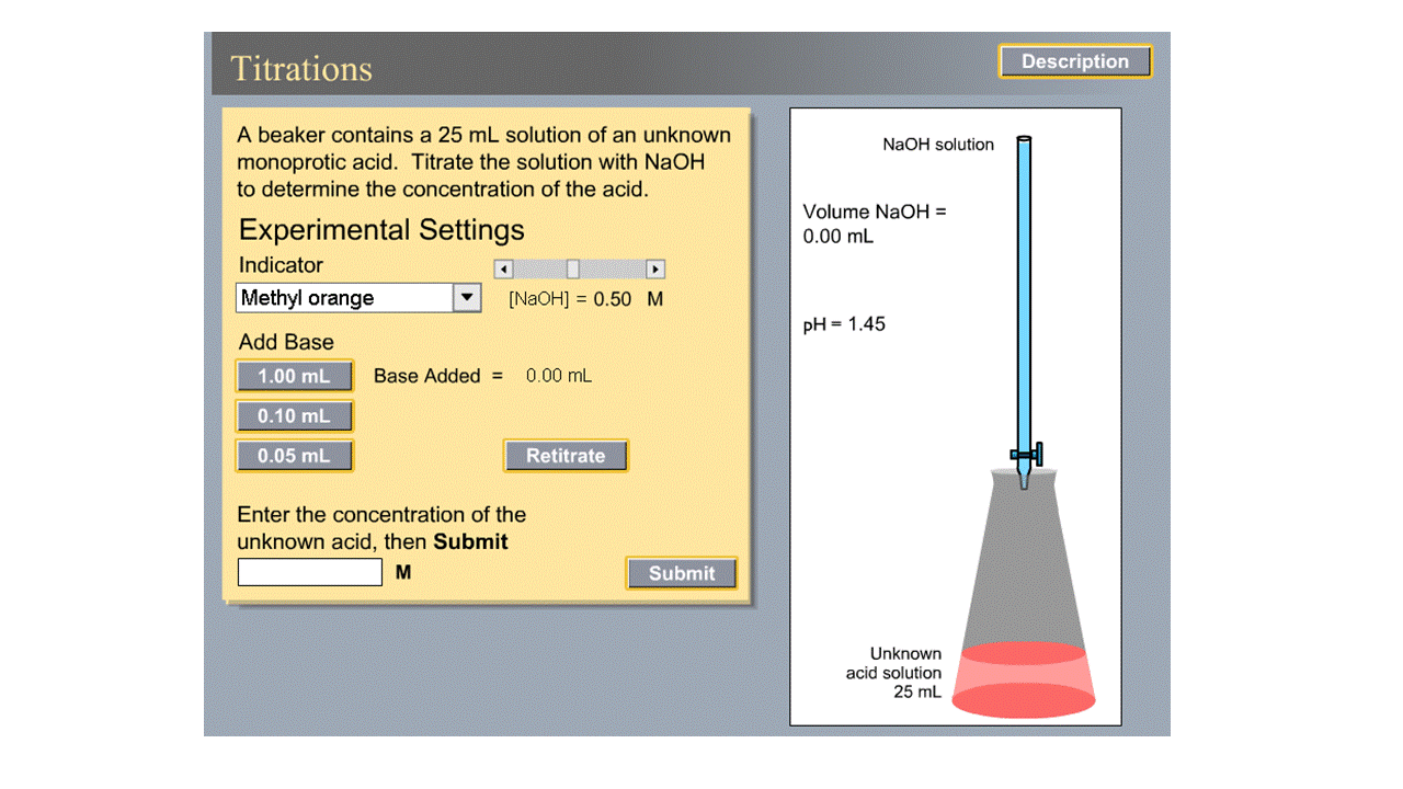 Chemistry Grade 12 , Activity 2 , Titration Experiment
