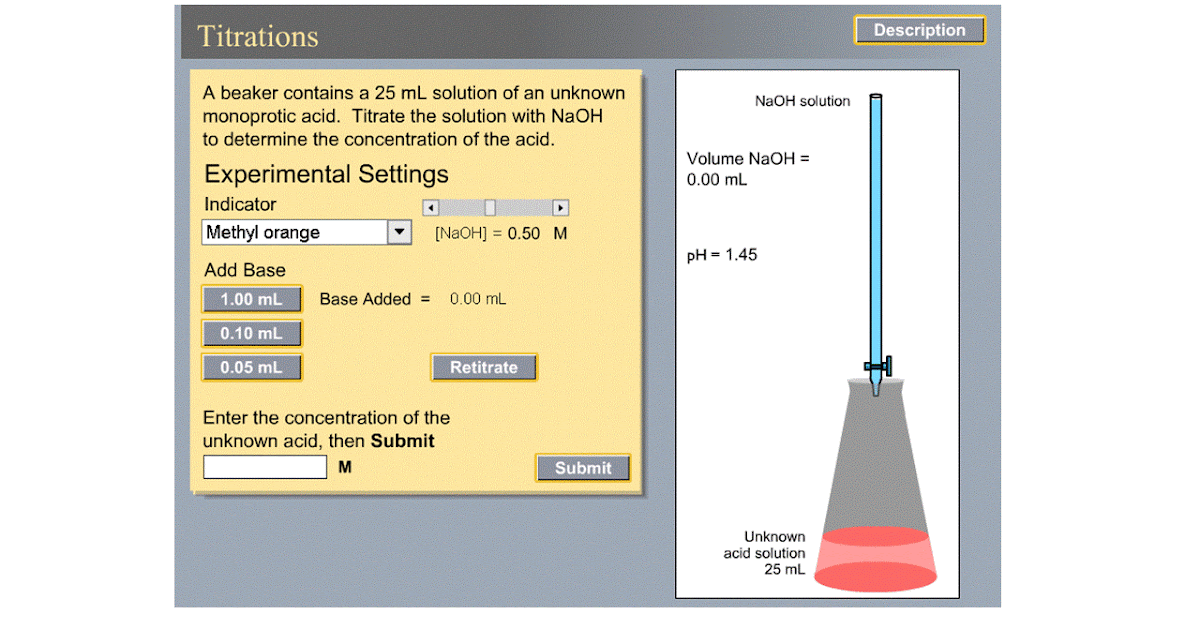 Chemistry Grade 12 , Activity 2 , Titration Experiment