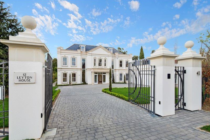 The Leyton House, a Brand New Classical Palladian Inspired Villa in England