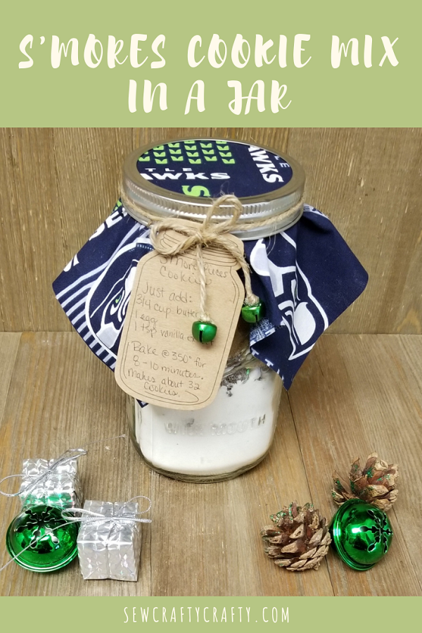 Smores Cookie Mix in a Jar Sew Crafty Crochet