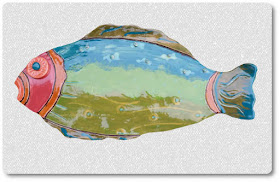 Ceramic Wall Decor Handmade Ceramic Fish Wall Art