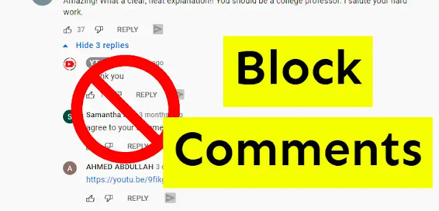 How to Block Someone's YouTube Comments: