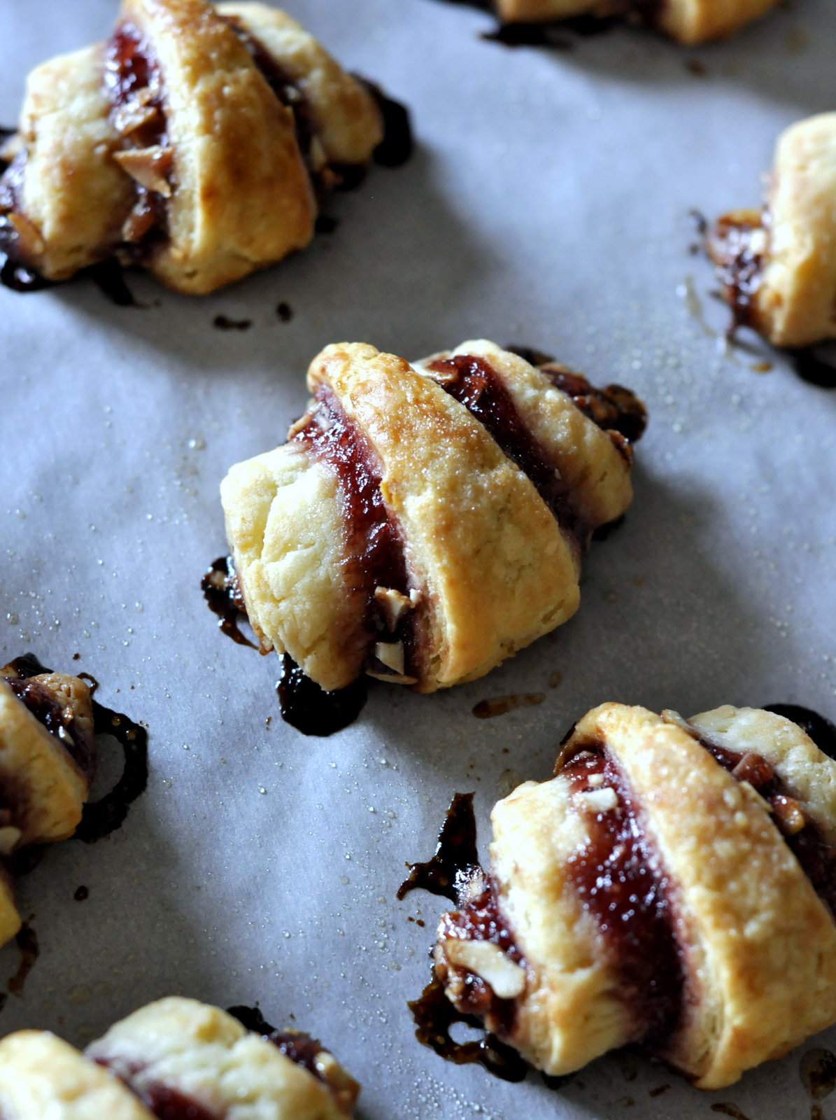 Raspberry Rugelach {and a Lesson in Imperfection}