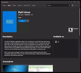 kali linux on microsoft store kali linux on microsoft store