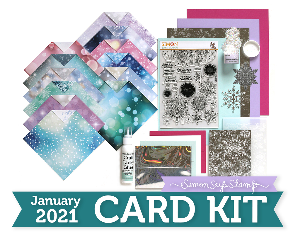 Peppermint Patty's Papercraft SSS January Card Kit project