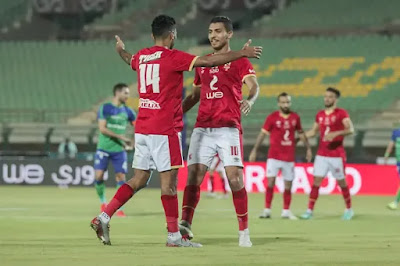 ملخص اهداف مباراة الاهلي ومصر المقاصة (4-1) الدوري المصري