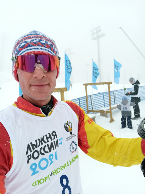 Андрей Думчев, Лыжня России 2021