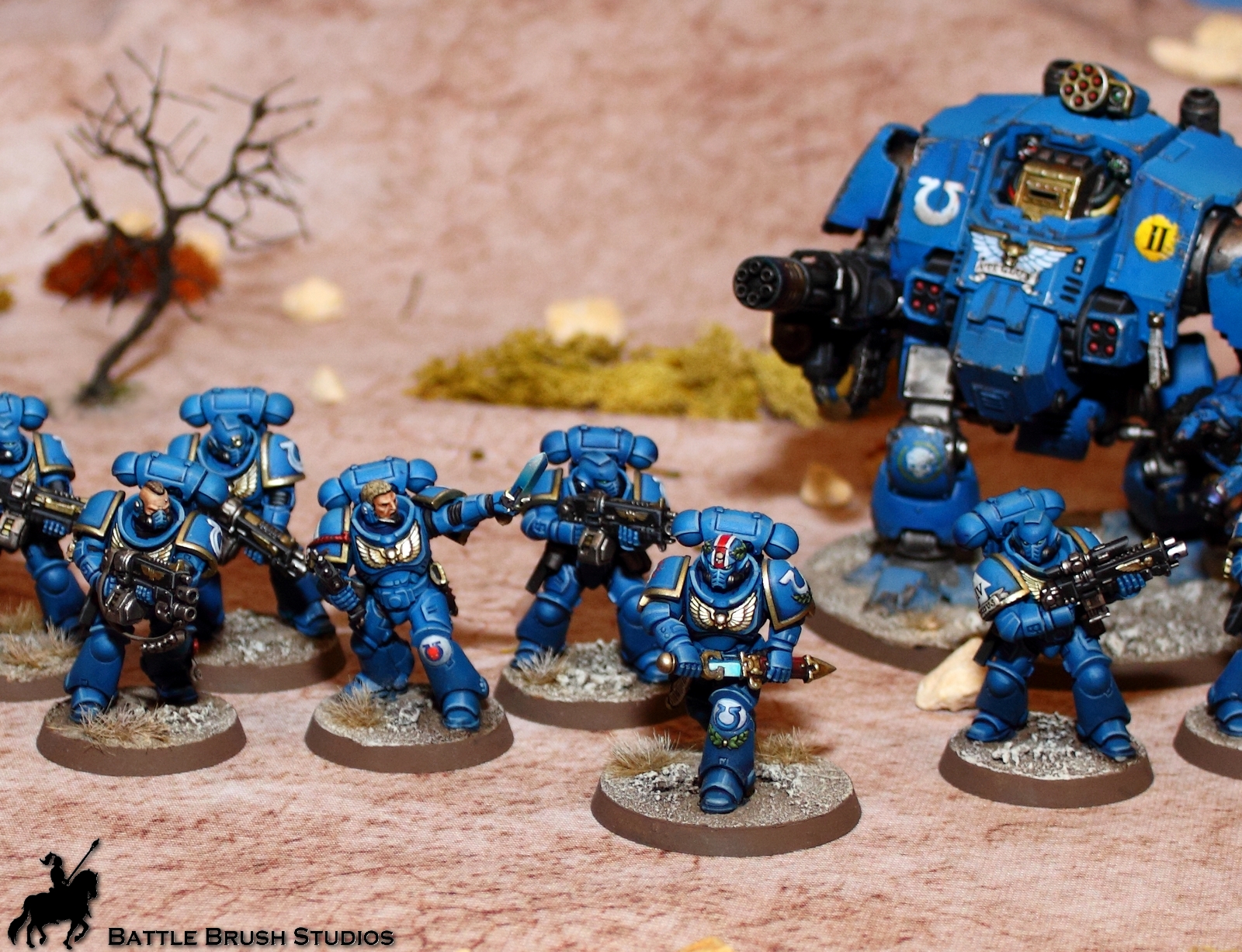 Battle Brush Studios Showcase Ultramarines