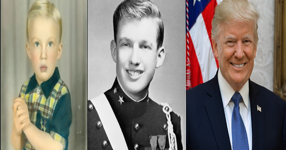 Donald-trump-3 – medjeskyfindlay Donald Trump | Transformation From 3 To 71 Years Old - IMPRESSIVE FEELING