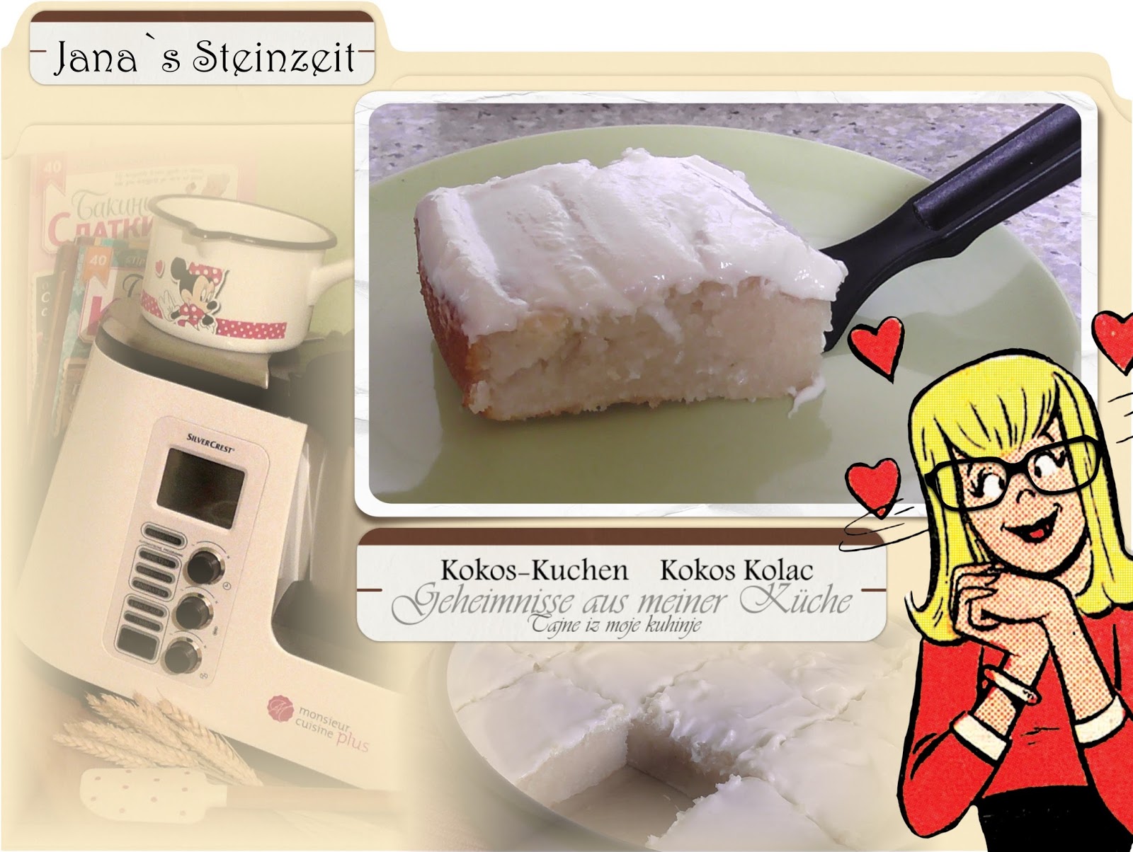 Janas Steinzeit Video Kokos Kolac Kokos Kuchen Tassenkuchen