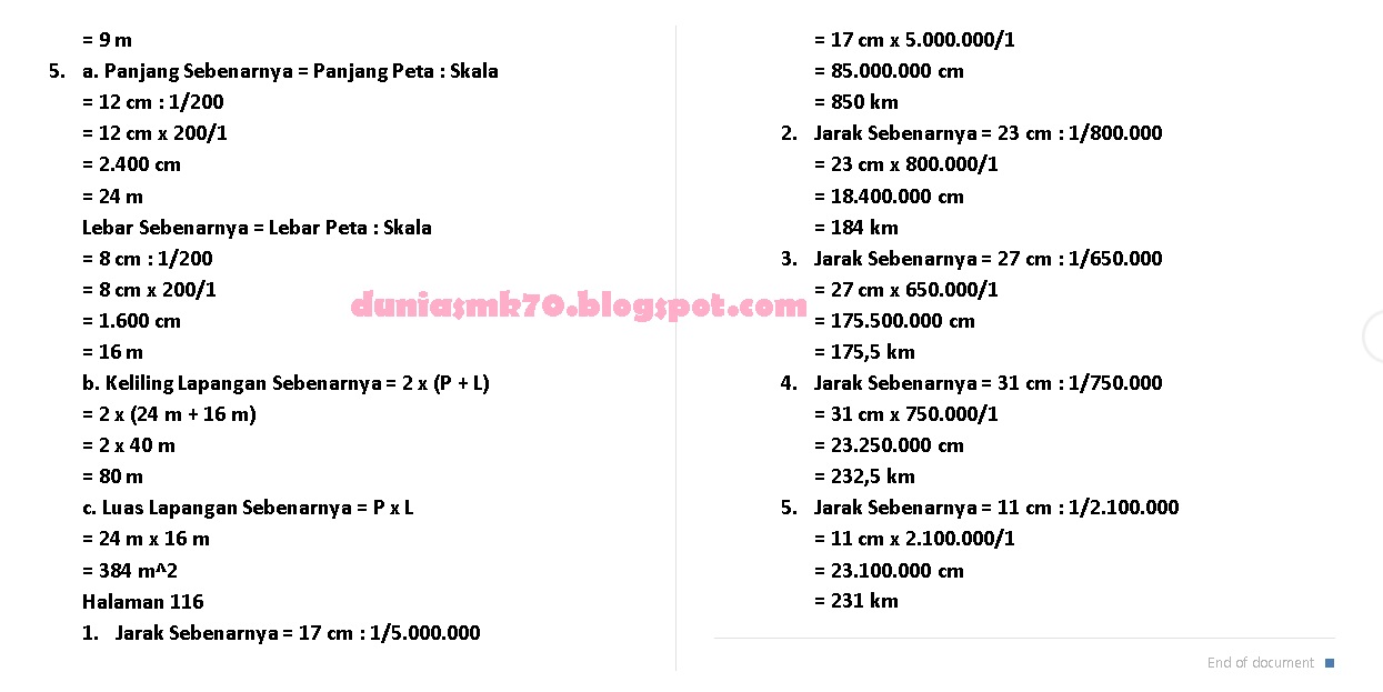 Kunci Jawaban Buku Senang Belajar Matematika Kelas 5