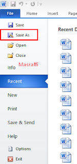 Cara Membuat File PDF dari Microsoft Word 2007 dan 2010 di HP