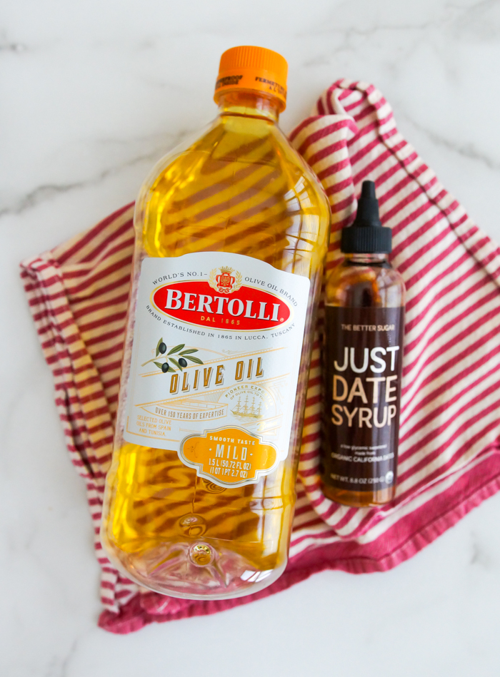 olive oil and date syrup