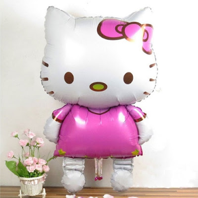 Balon Foil Hello Kitty Baru