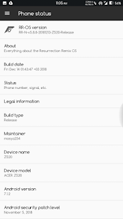 Remix os naugat. 7.1.2 custom rom
