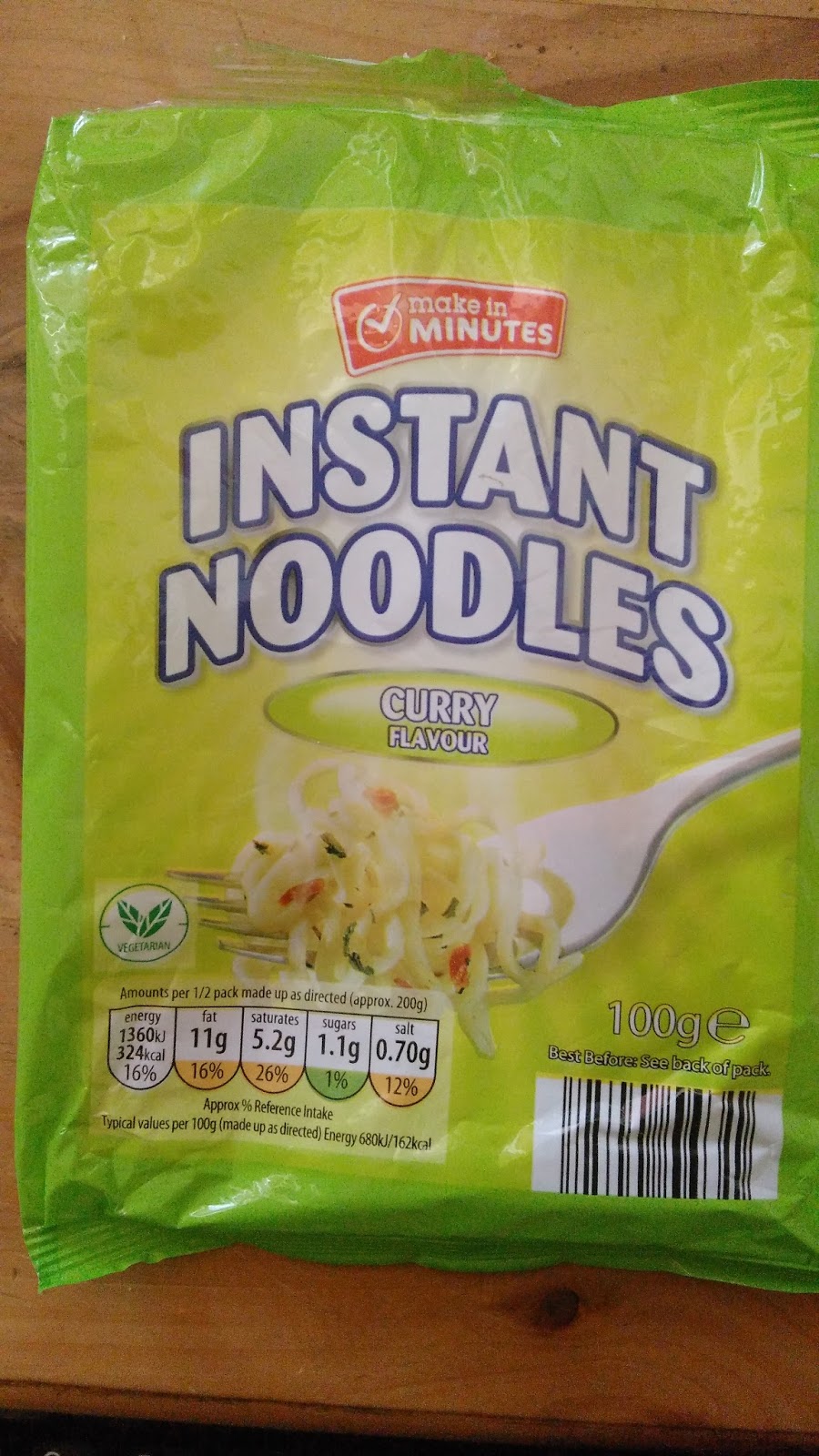 It's a Noodle Bar not a Wine Bar Aldi Make in Minutes Instant Noodles