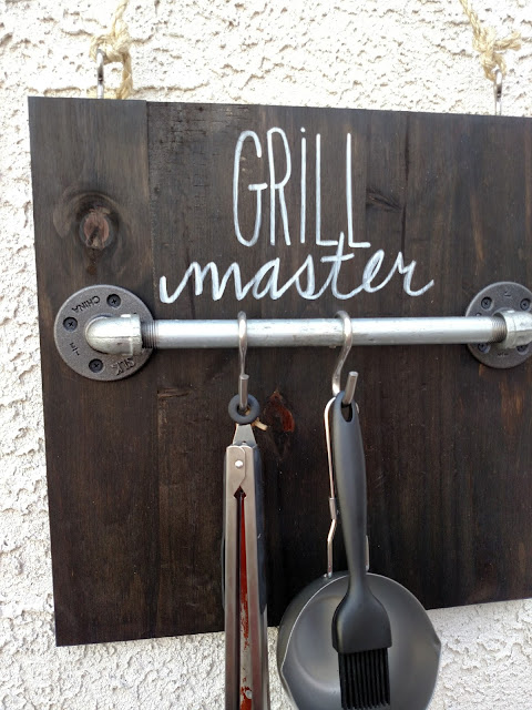 DIY BBQ tool caddy - The Painted Home by Denise Sabia