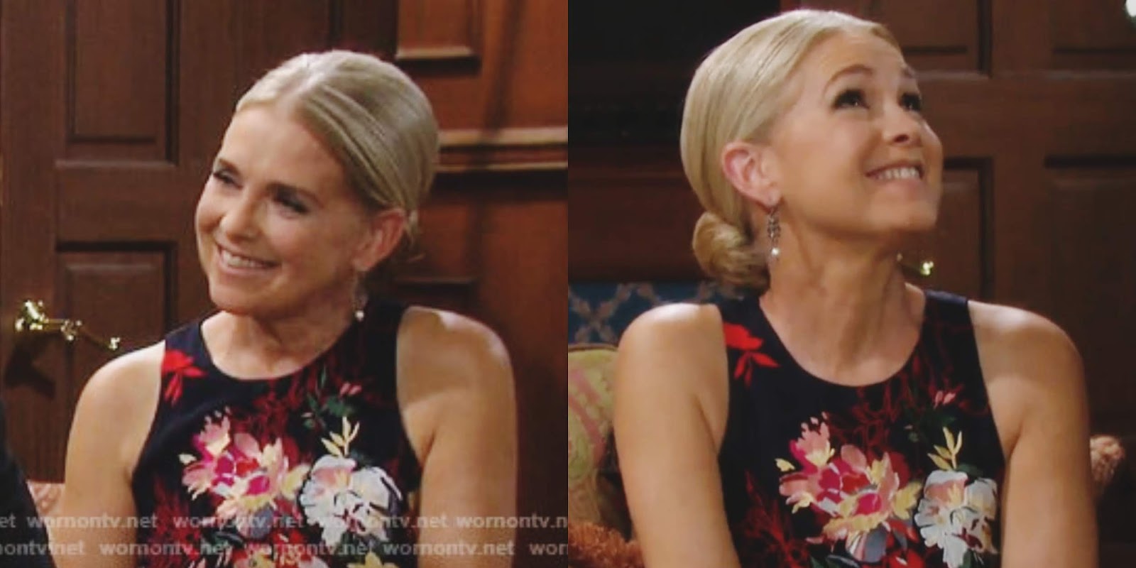 tanzine embroidered midi dress