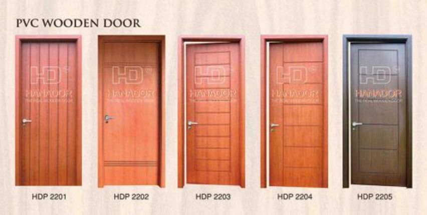 Denah dan Desain Rumah Minimalis: Contoh Aneka Pintu Pvc Populer