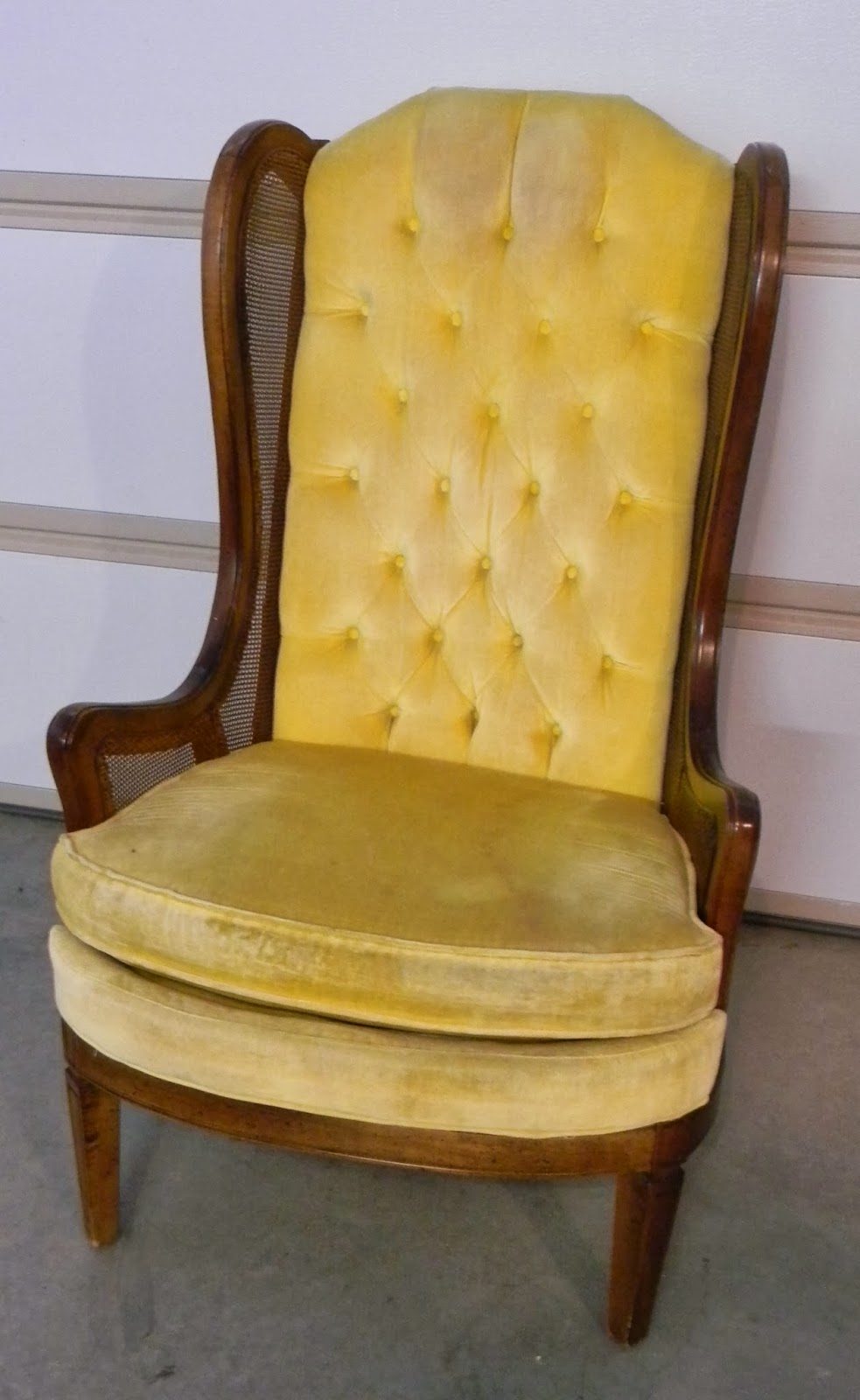 Forever Decorating!: Charming Painted Upholstered Chair