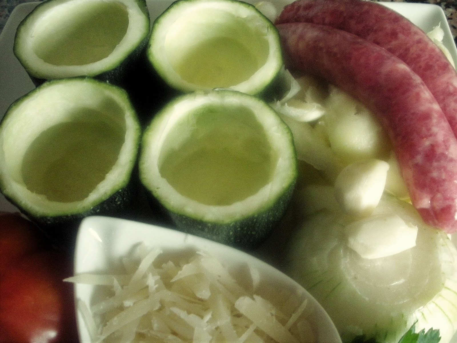 Aquí se cocina Calabacines rellenos Aquí se cocina Calabacines rellenos