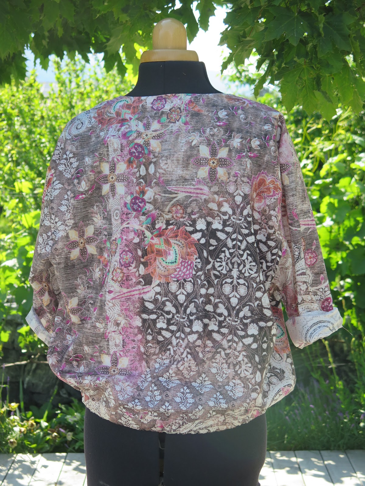 stoffmass.ch Blusenjacke Burda Style 07/2019