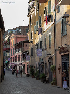 Corso Vittorio Emanuele is one of the main streets in Nemi