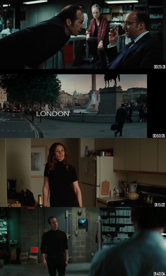 Duplicity 2009 BRRip 720p 480p Dual Audio Hindi English Full Movie Download