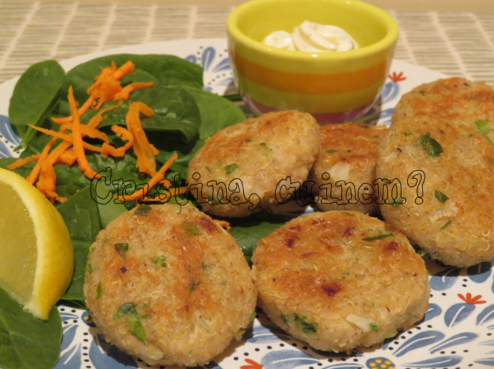 Cuinem? Quinoa & lemon fritters