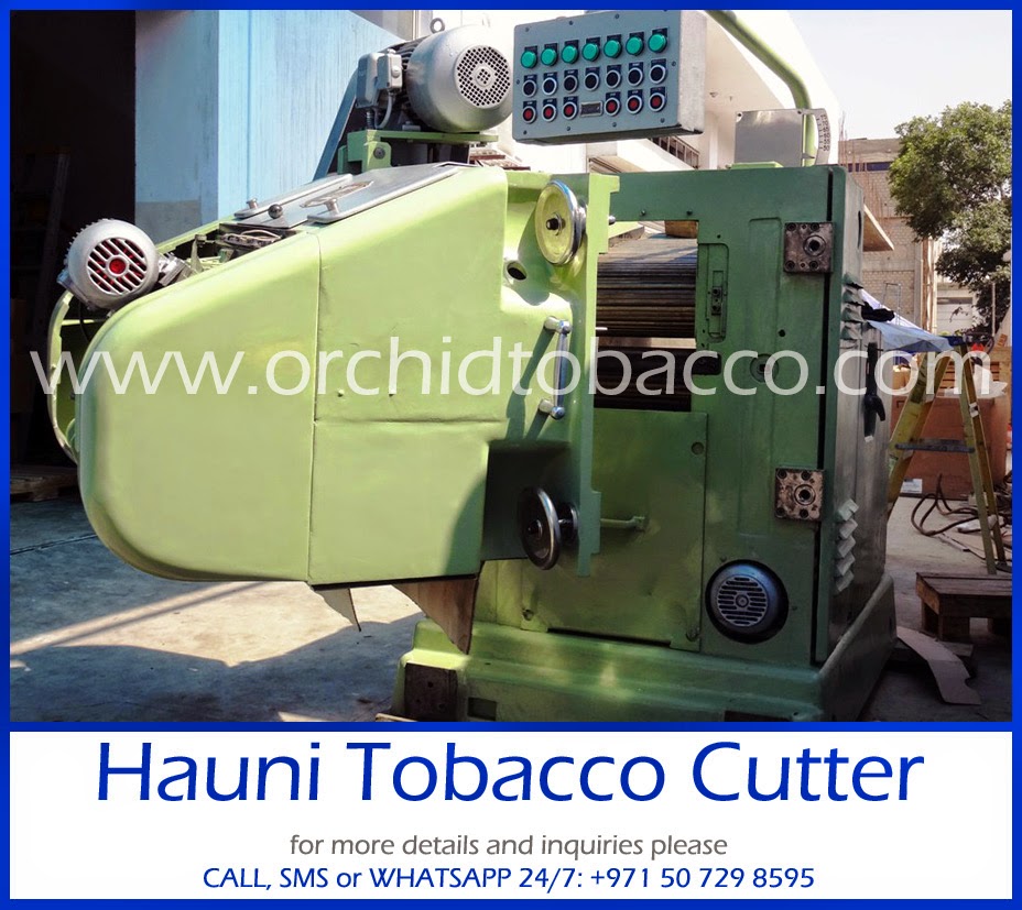 Hauni of Germay 5 Knife Tobacco Cutter