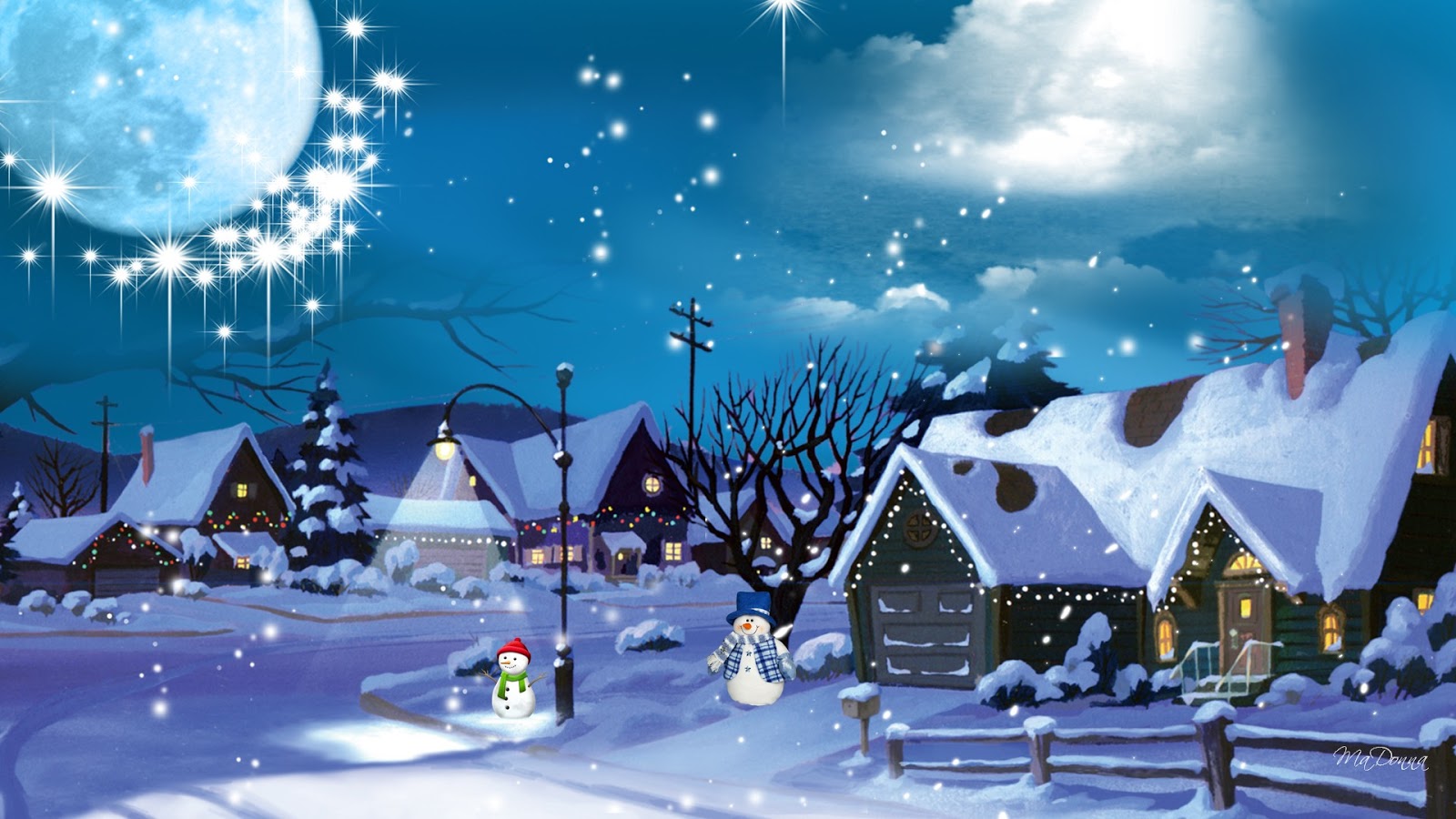 Fond d'écran animé noel - Fond d'écran hd