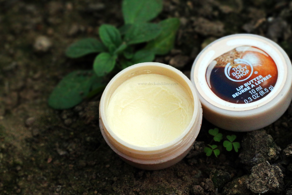 Review The Body Shop Shea Body Butter and Shea Lip Butter Deck and Dine