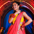 Anasuya latest photos in half saree sleeveless blouse from jabardasth show