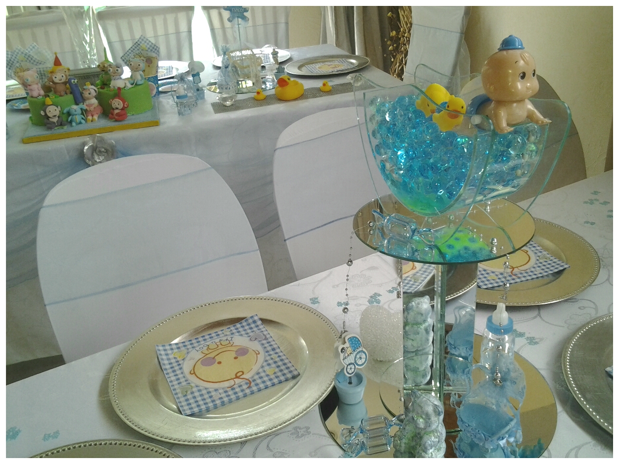 Venue and Halaal Catering for all Functions Baby Shower Boy Full Setup