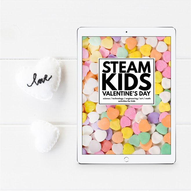 14+ STEAM Activities for Valentine's Day! Pink Stripey Socks