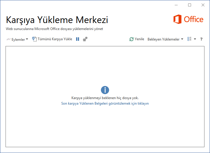 Microsoft Office Yükleme Merkezi nasıl devre dışı bırakılır 1 Office%2Bkar%25C5%259F%25C4%25B1dan%2By%25C3%25BCkleme%2Bmerkezi