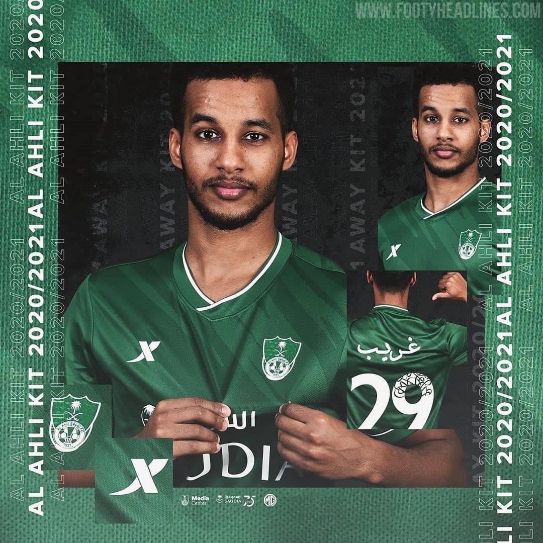 No More Puma / Lion - Xtep Al Ahli Saudi 20-21 Home & Away Kits Released -  Footy Headlines