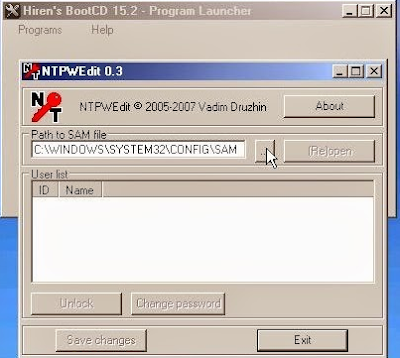 Cara Reset Password Win Xp Dari Save Mode Cara Reset Password Win Xp Dari Save Mode