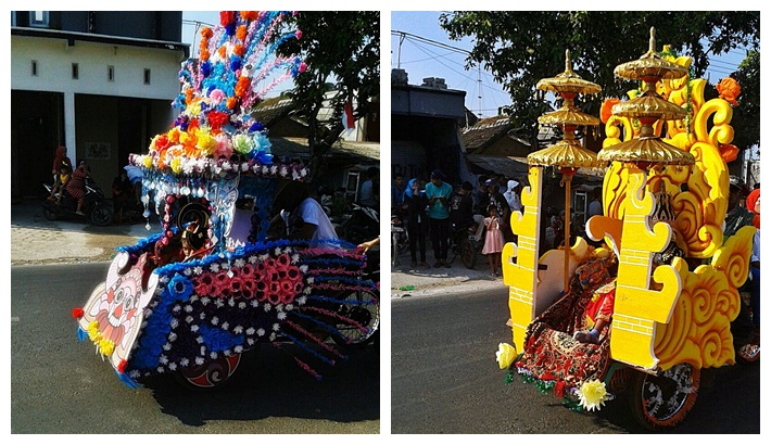 9 Contoh Becak Hias Untuk Karnaval, No. 9 Pasti Kamu Belum Pernah Lihat