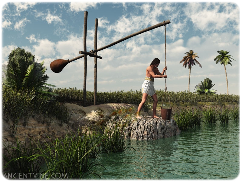 Ancient Egyptian irrigation methods | Egy king