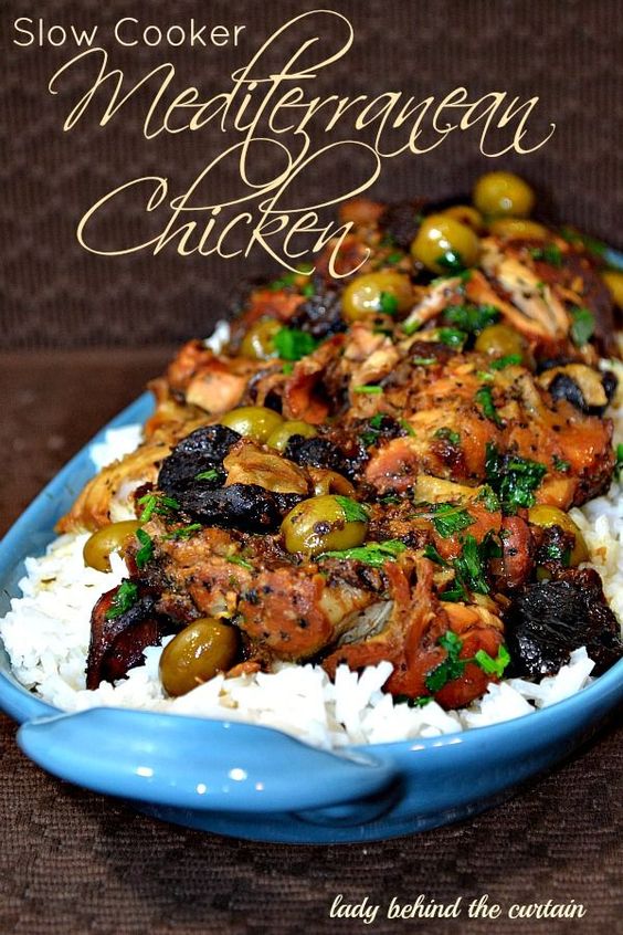 Slow Cooker Mediterranean Chicken Healthy Vibrant Recipes
